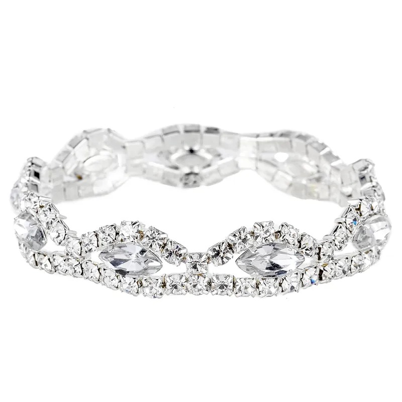 Rhinestone Stretch Bracelet 1230000037