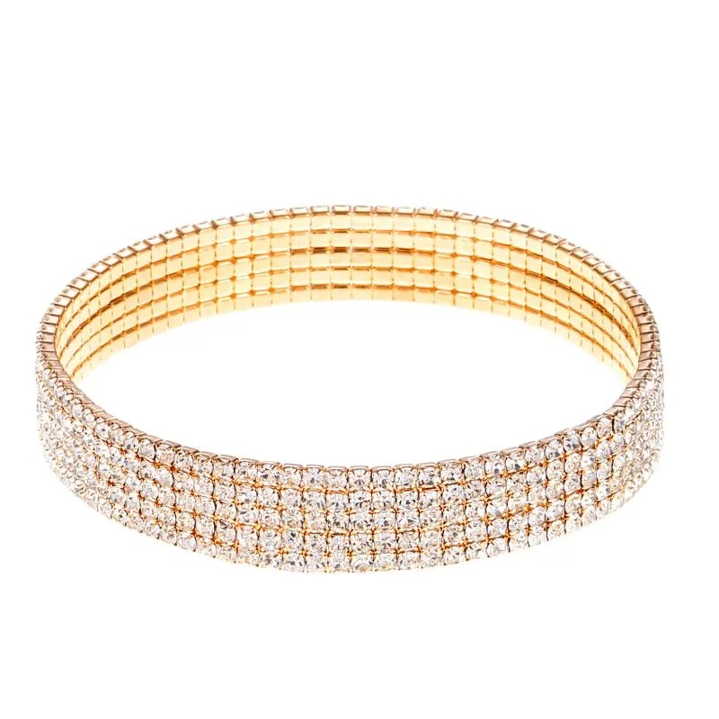 Rhinestone Stretch Bracelet LB0286