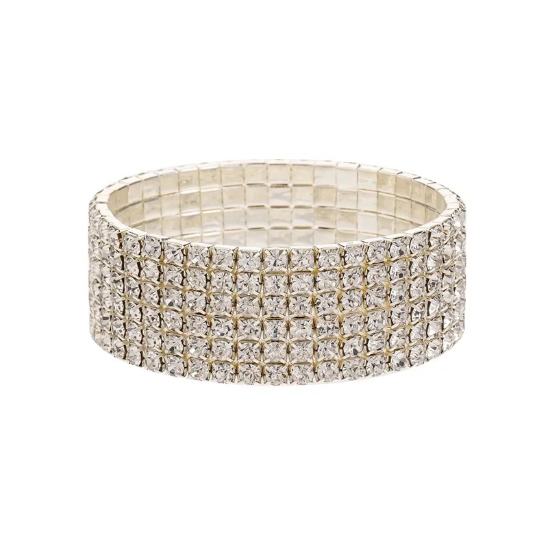 Rhinestone Stretch Bracelet LB0334