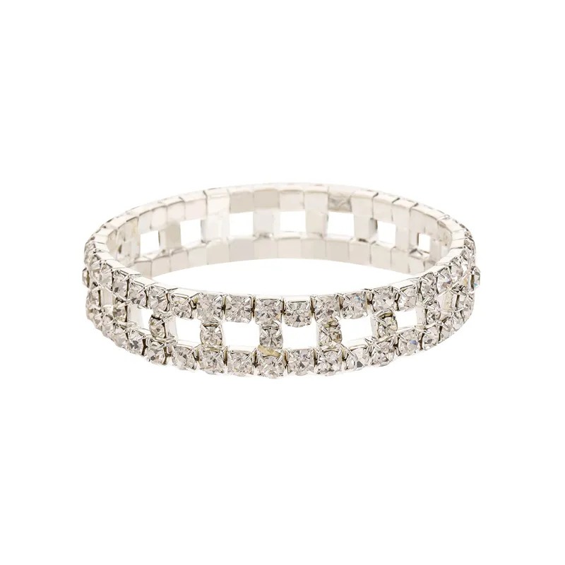 Rhinestone Stretch Bracelet LB0339